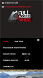 Mobile Screenshot of fullaccesstahoe.com